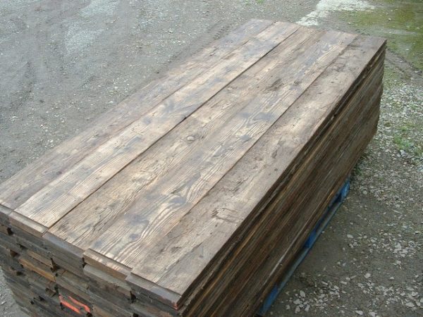 PLANCHER parquet WAGON SAPIN / pine wagon boards