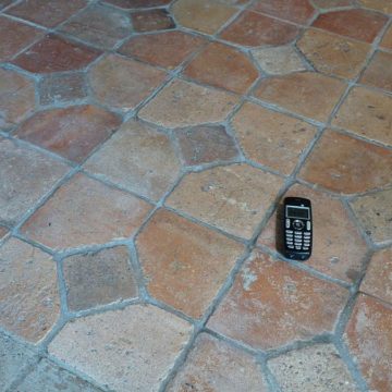 Antique french terracotta floors