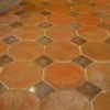 Antique reclaimed terracotta in octagonal format