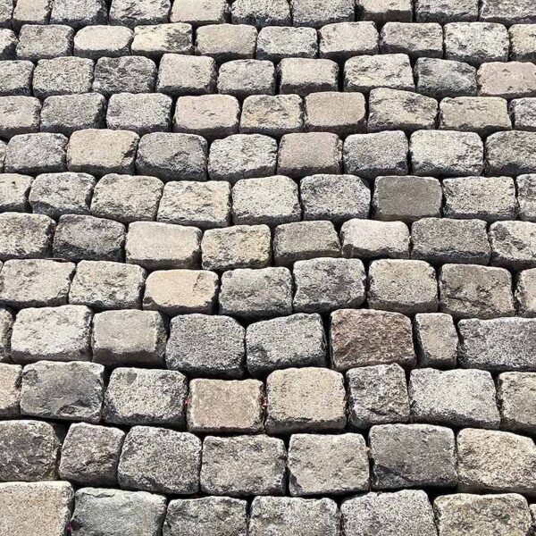 Antique granite cobble stones