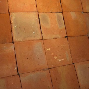 antique reclaimed terractotta tiles 25x25 cm