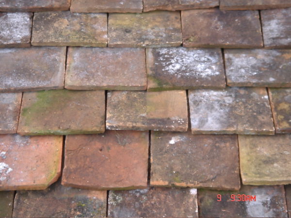 Antique French roof tiles