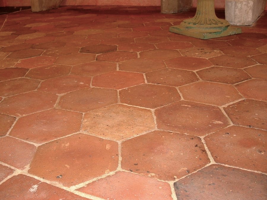 21 beautiful terracotta hexagon floor tiles