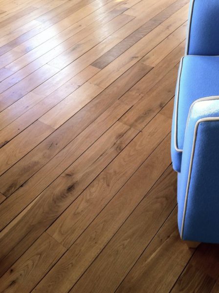 Reclaimed traditional french oak parquet