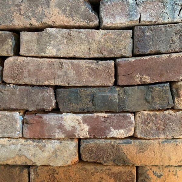 Antique bricks in red colour