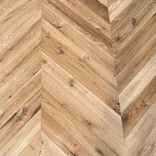 Antique chevron floor