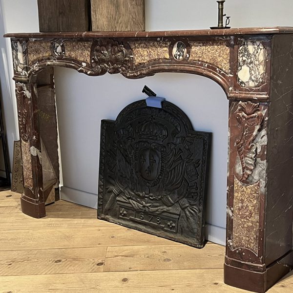 Antique french fireplace