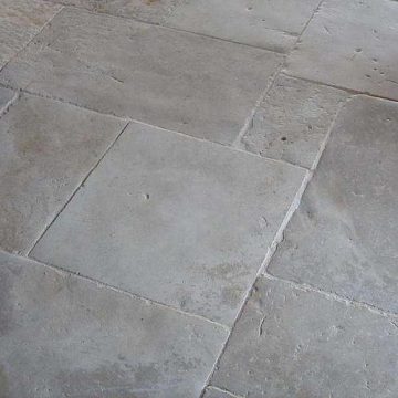 Antique limestone flagstones