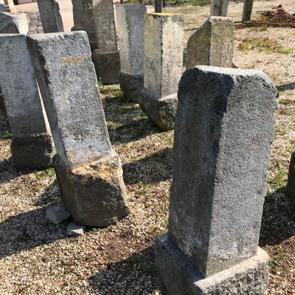 antique stone granite post