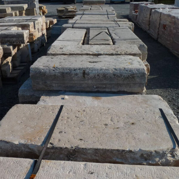 antique stone step