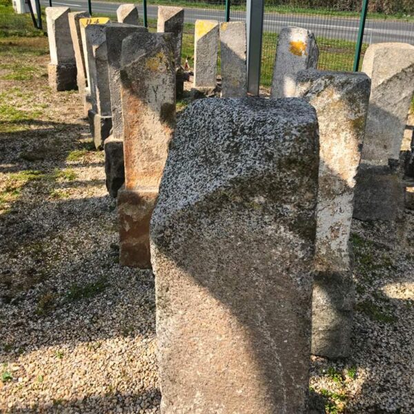 beautiful patinated granites posts