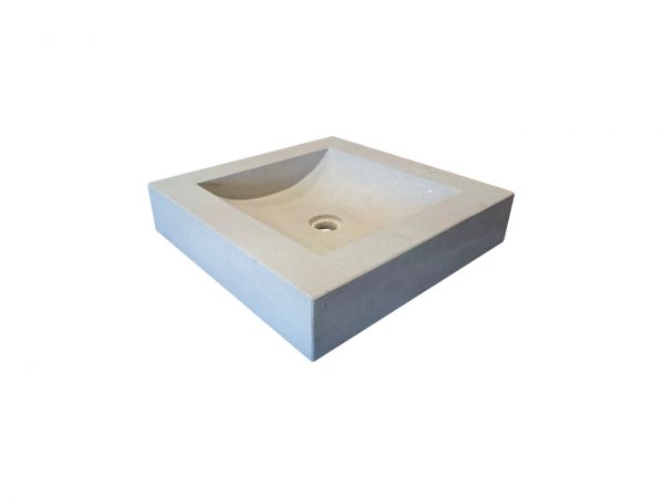 New square stone washbasin