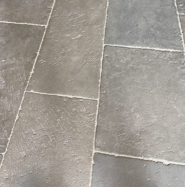 pre-waxed stone flooring