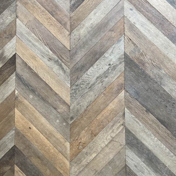 Reclaimed french chevron