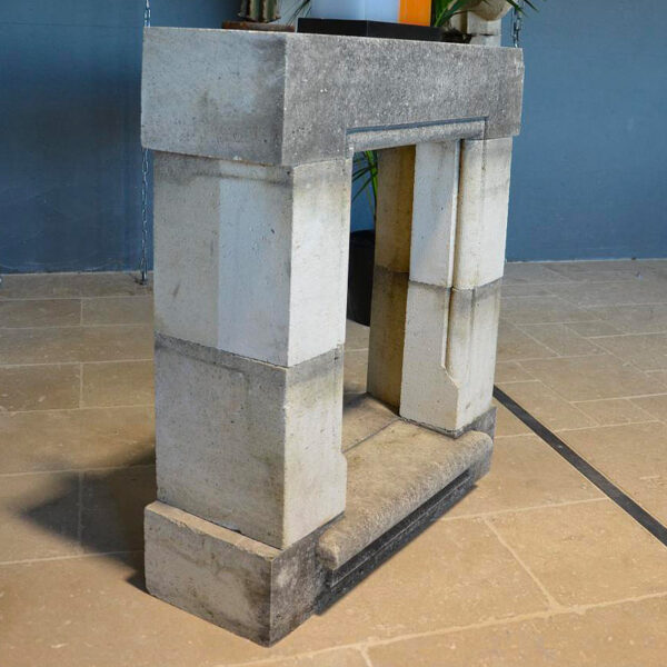 reclaimed natural stone window surround