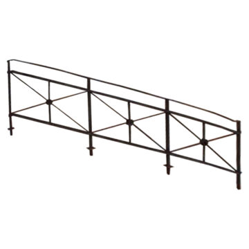 reclaimed stair handrails