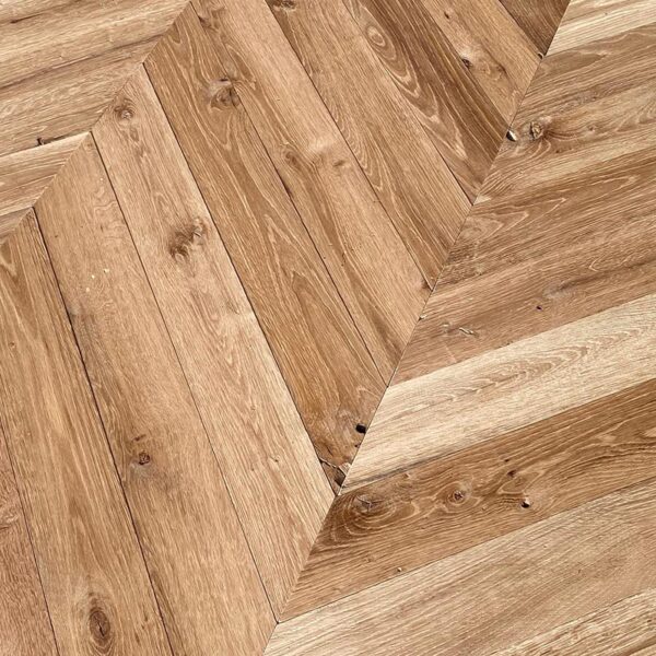 Remilled oak chevron