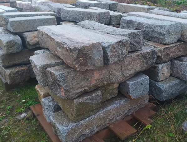 Stock of our kerb stones