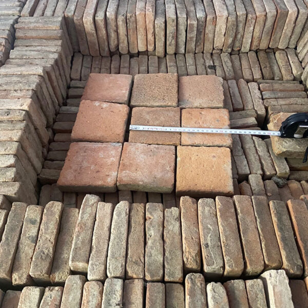 terra cotta tiles 10x10cm french salvage