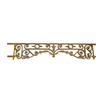 Iron window guard rails haussmann style