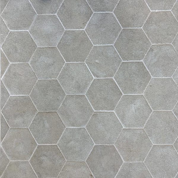 lightly patinated Patrimoine hexagons