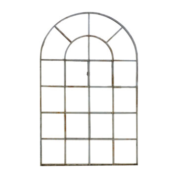 reclaimed french iron window