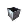 Square metal planters