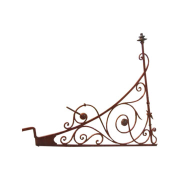 wrought iron brackets