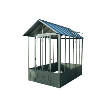 Traditional metal greenhouse
