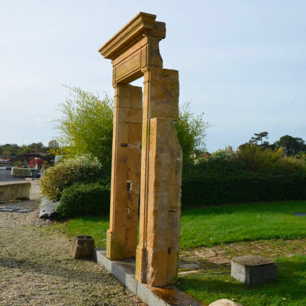 reclaimed stone door surround
