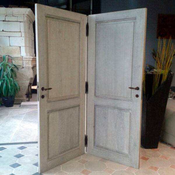 door with moulded panels