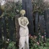 statue women with flowers
