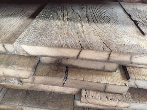French oak floorboards