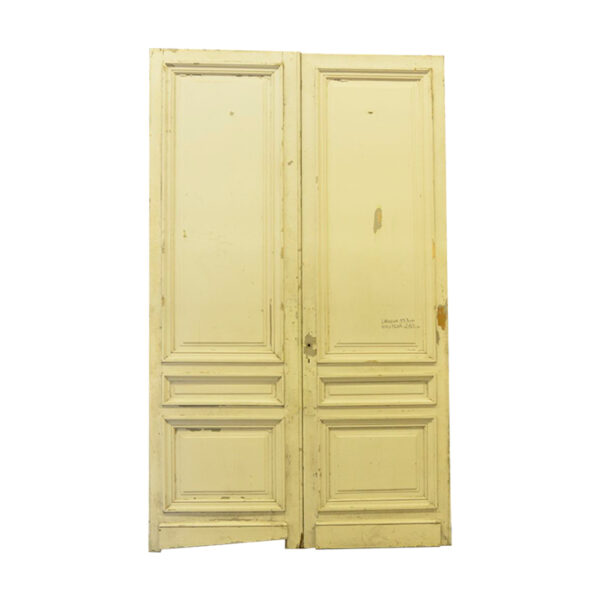 antique french interior double doors