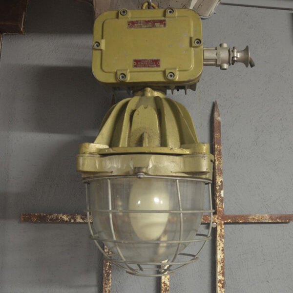 Vintage industrial factory lamp