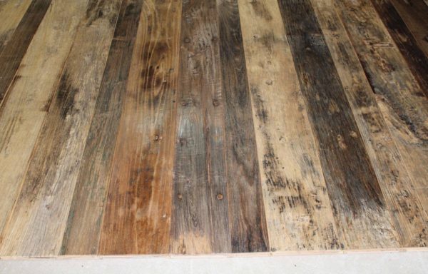 Reclaimed Elm Floorboards with original Antique patina