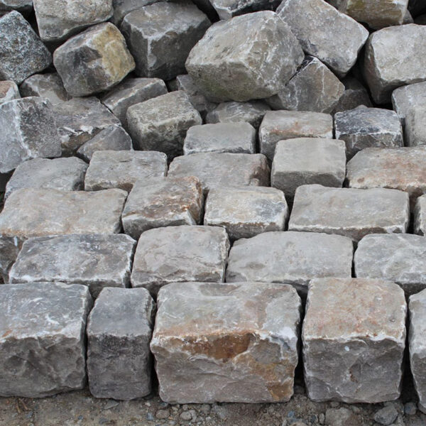 reclaimed 20th century cobblestone