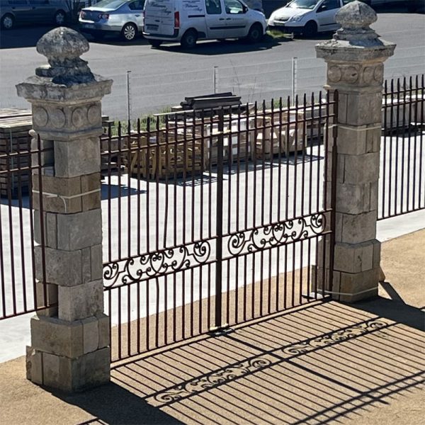 Traditional French gates