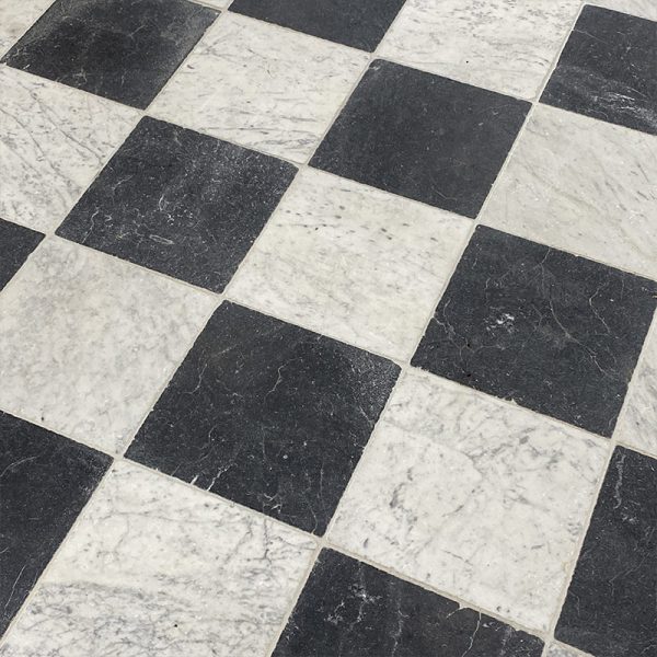 Ancient marble tiles