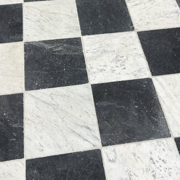 Check tiles in new marble