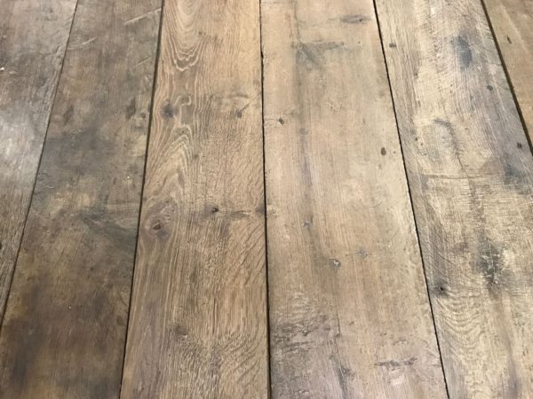 Genuine antique reclaimed French oak floorboards