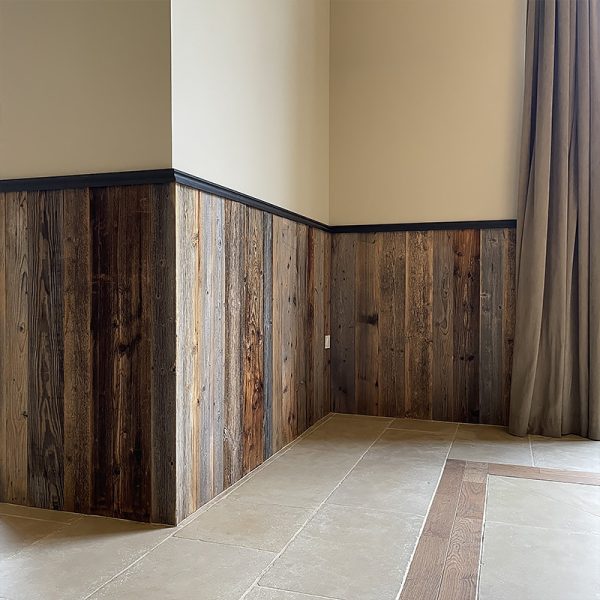 fir wood cladding wall base