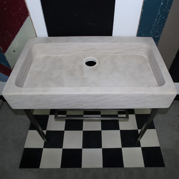 stone kitchen sink