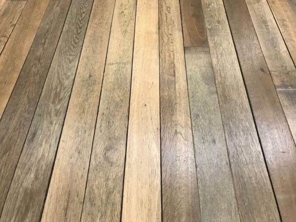 reclaimed oak parquet flooring