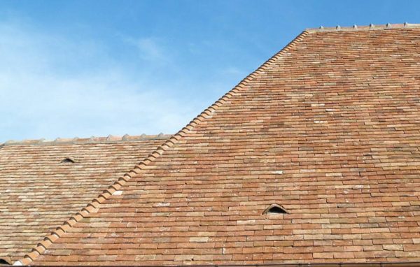 reclaimed terracotta roof tiles