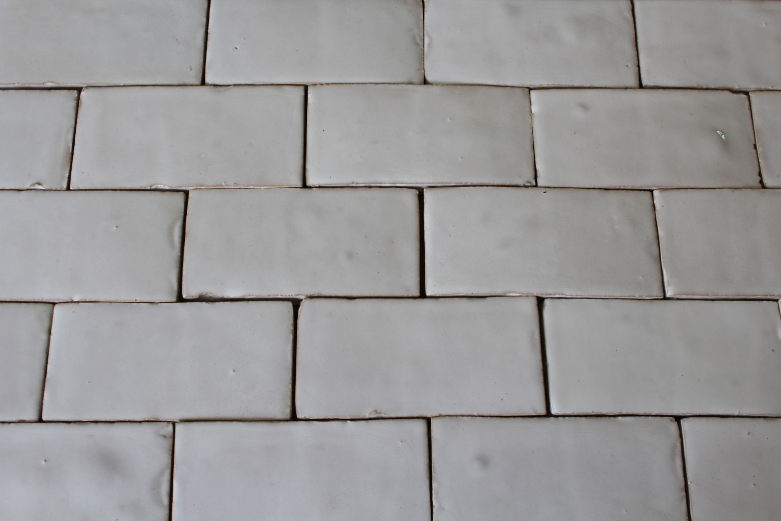 Hand-made white glazed Terra cotta Tiles | BCA Antique ...

