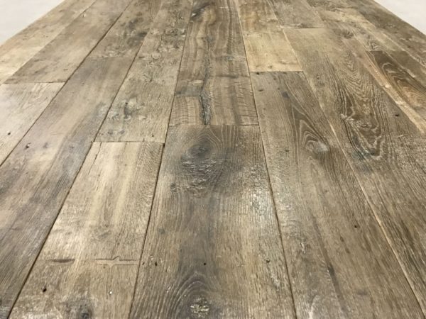 Antique reclaimed French oak floorboards