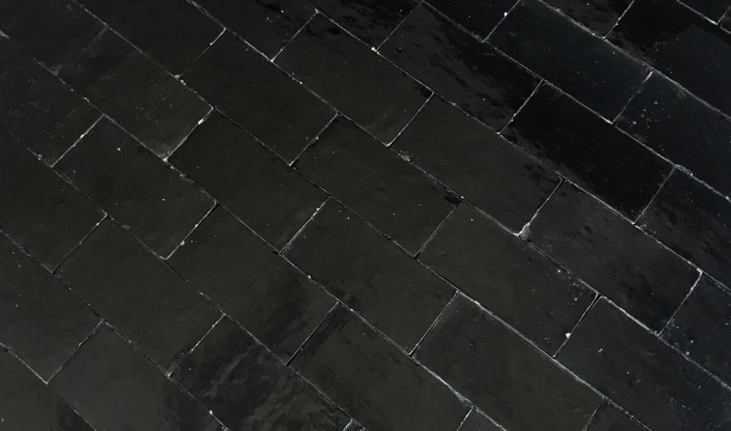Hand-made glazed terra cotta tiles - BCA Antique Materials
