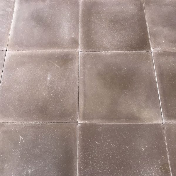 brown cement tiles