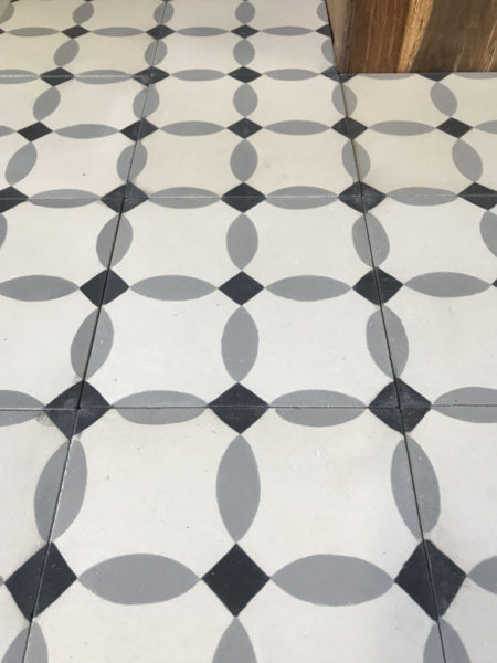 carreaux de ciment à l'ancienne